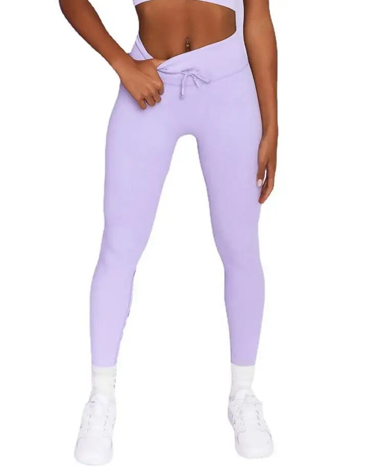 
Trendy No Front Seam High Waist Yoga Pants Seamless Ladies Compression Gym Tights Women Squat Proof Colorful Fitness Leggings 