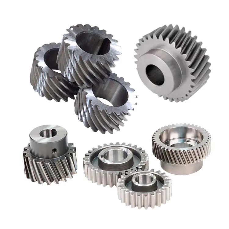 Oem Odm Special Custom Made sizes High Precision Small Carbon Steel Aluminum Plastic Spur 40cr Steel Gear With Hub Machining