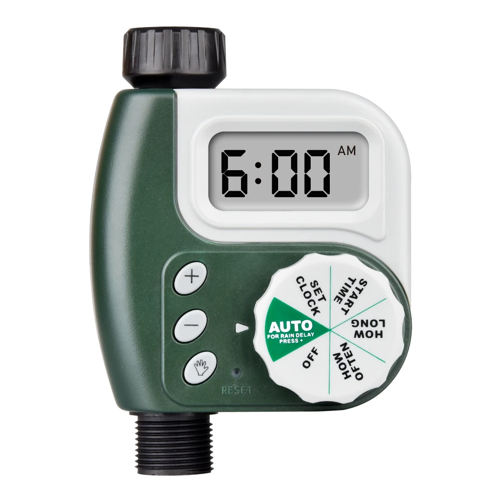 NBBX Automatic Digital Water Timer Hose Timer Controller for Garden Irrigation with LCD IP 65