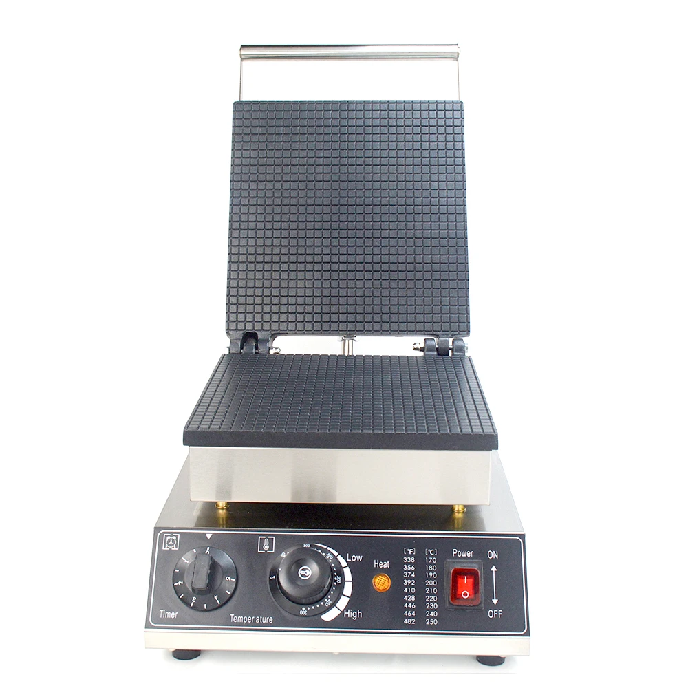 Commercial Snack Machine Non-stick Open Mouth Maker Ice Cream Cone Taiyaki Waffle Maker Cone Baker Machine