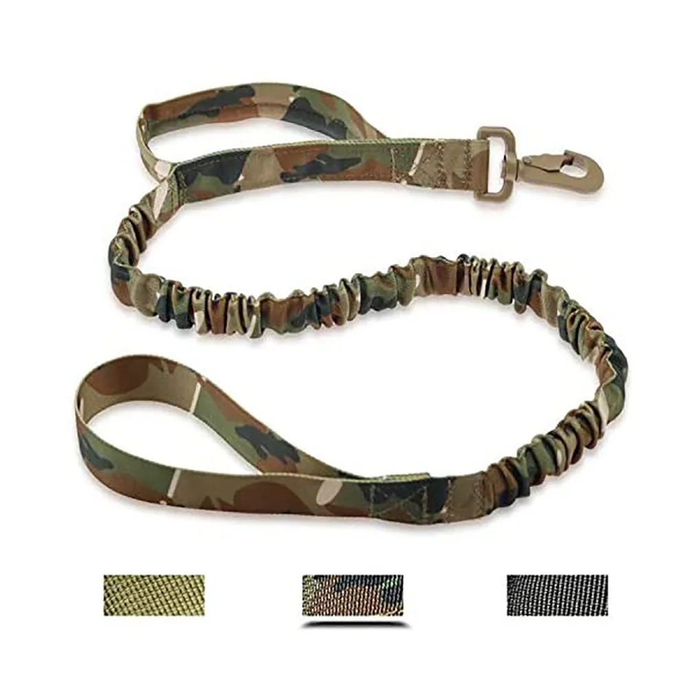 OEM Wholesale Custom popular famous Logo Handsfree Smart Heavy Duty Bungee Pet Leash