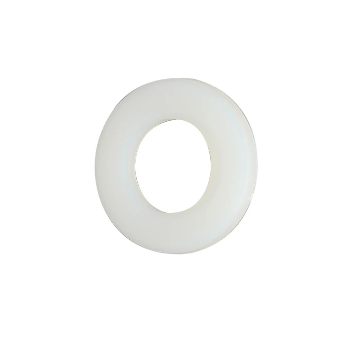 Wholesale 5000PCS White Plastic Nylon Flat Washer Plane Spacer Insulation ABS Gasket Ring For Screw M4