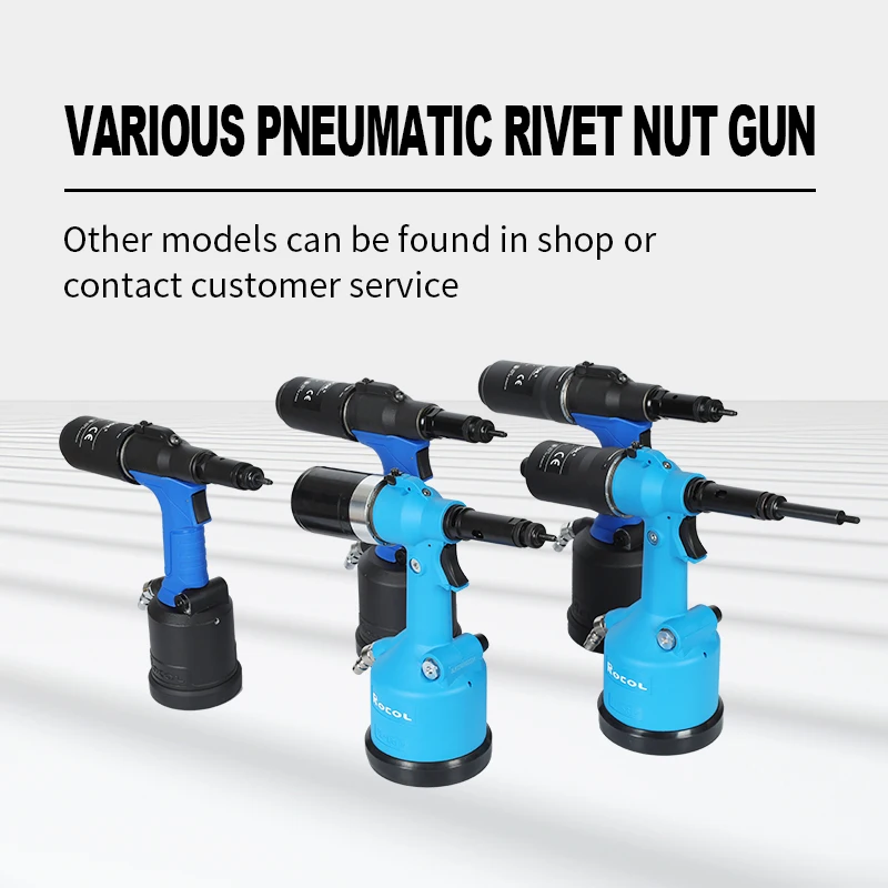Portable Automatic Rivet Nut Tool 5308 Industrial Grade Pneumatic Riveting Gun M3-M8 Lightweight Switch Air Riveter