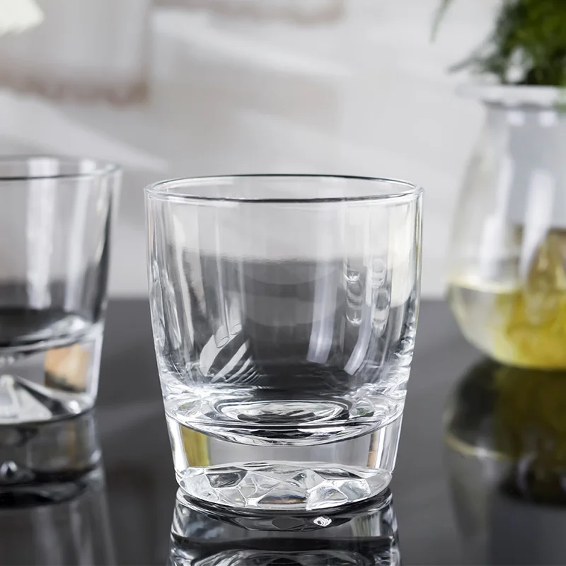 330ml New Modern Style Barware Ice Ball Wholesale Sublimation Rock Crystal Clear Whisky Glass Cup