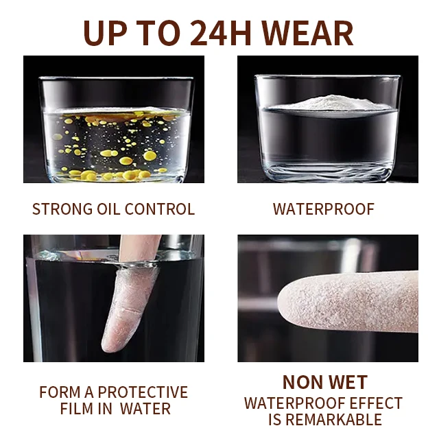 cosmetic private label oem jar with sifter and puff  for oil control matte loose setting shimmer glitter powder