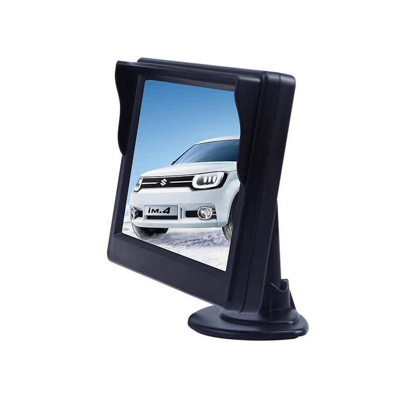 5 Inch Dashboard Digital TFT LCD AHD Car Monitor For Rear View Monitor