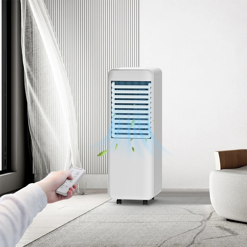 Household Portable Air Cooler Tower Fan Freestanding Mobile Manufacturing Home Room Office Air Cooler