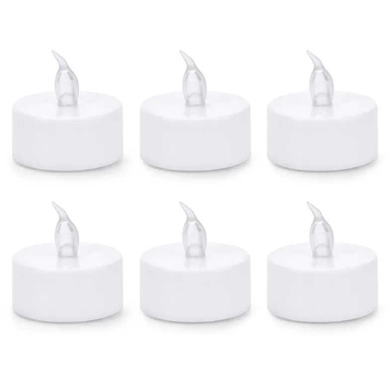 Home Decoration LED Electric Flameless Candle Lights Remote Control Battery Operated LED Tea Light