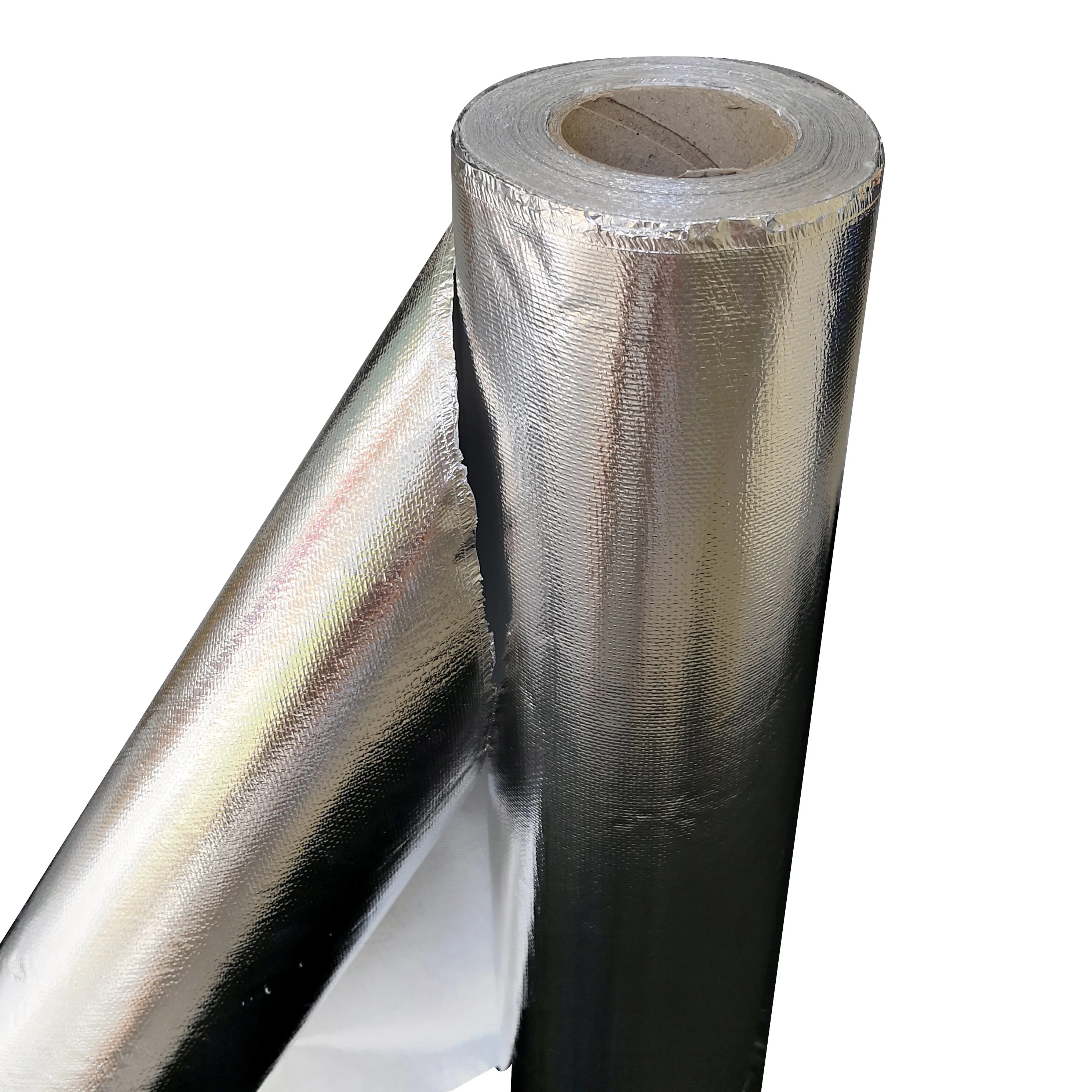 Thermal heat insulation Aluminum laminated fiberglass fabric reflective foil radiant barrier insulation