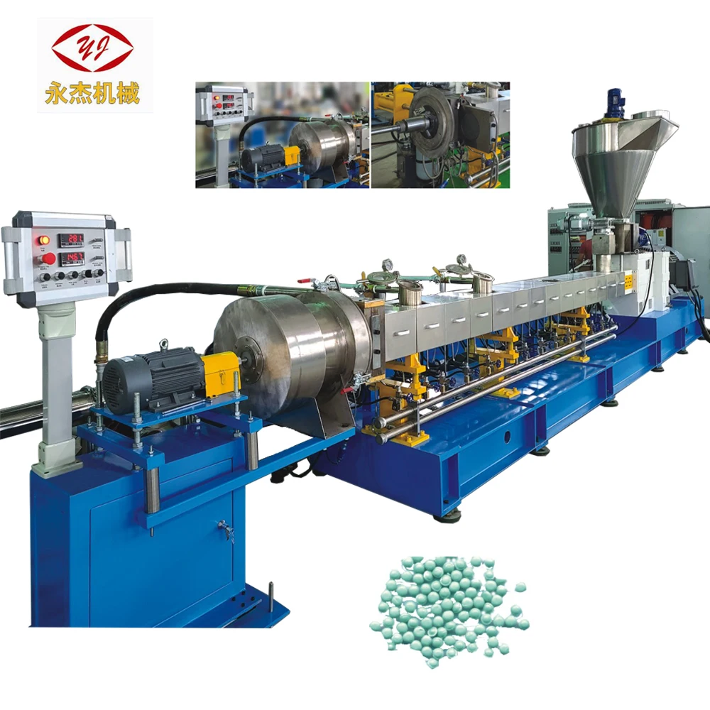 Euro-quality loss-in-weight automatic feeding water ring pelletizer granulator Machine