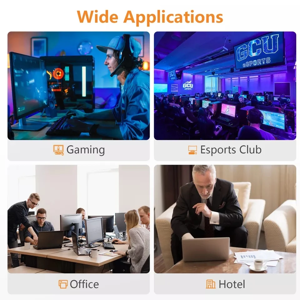 High Speed Network Internet Cable 3M 40Gbps Male-Male Factory Manufacture Cat8 Flat cable Lan Cable RG45 8P8C 0.5M~30M Cat 8