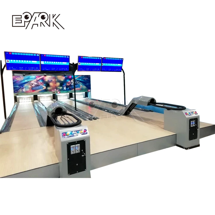 Recreational Health Entertainment Game Equipment Bowling Game Machine with Double LED Screen Hot Selling