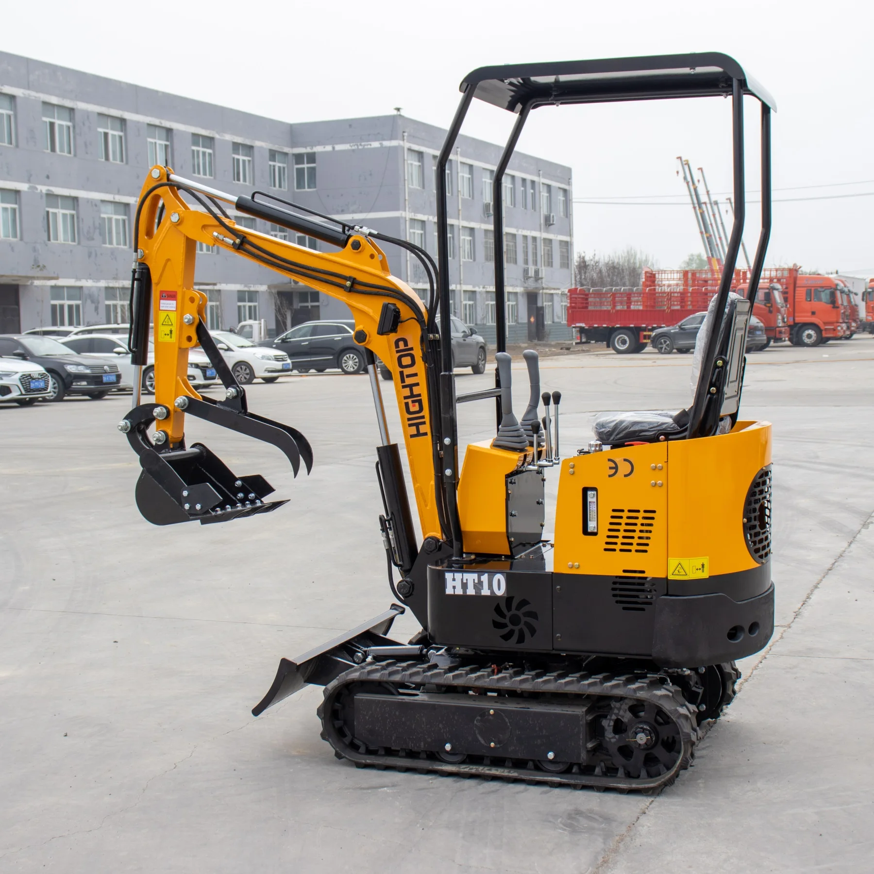 Hightop  1000KG mini excavator with B&S engine CE Certification & EPA