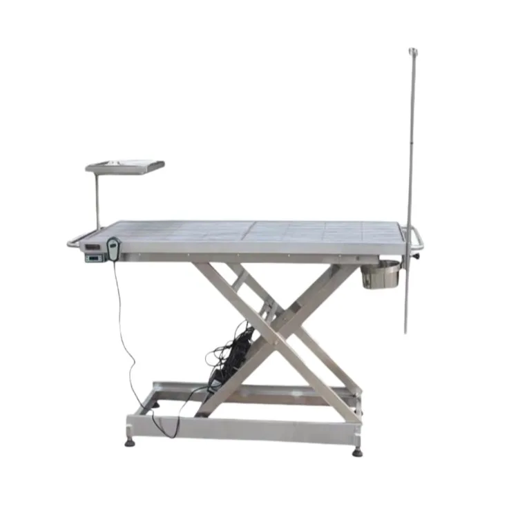 Оптовая продажа Электрический подъемный стол для ветеринарной хирургии цена производства ветеринарных хирургических инструментов