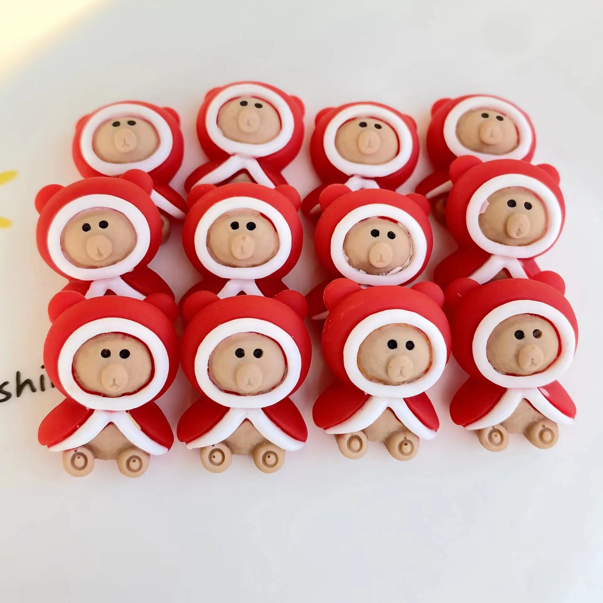 Christmas Soft PVC Fridge Magnet Decoration Accessories Cute Funny Santa Claus Christmas Stocking Refrigerator Magnet