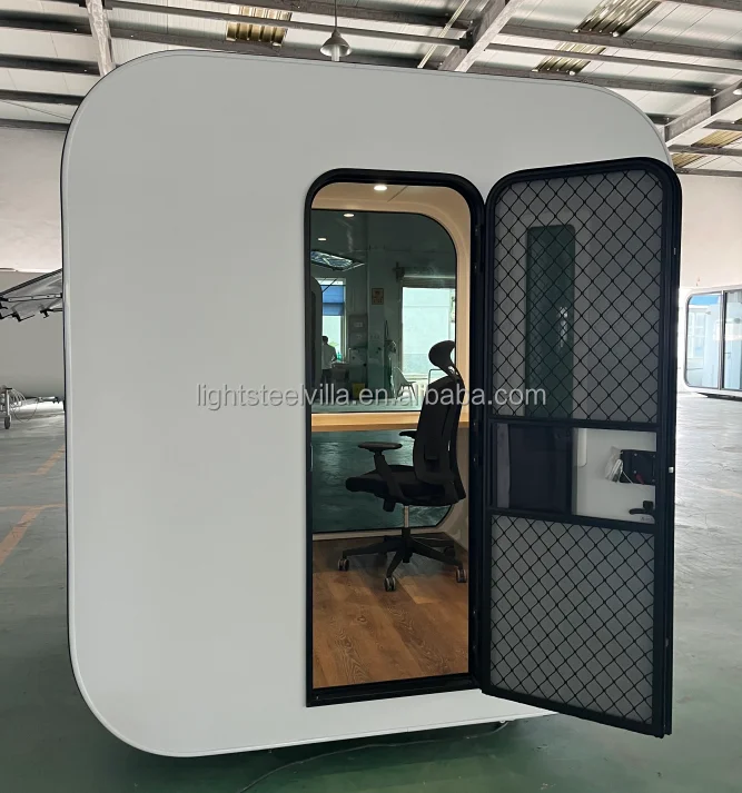 Phone Booths Modern Workspace Soundproofing Materials Privacy Solution Co-working Space Portable Office Meeting Pod