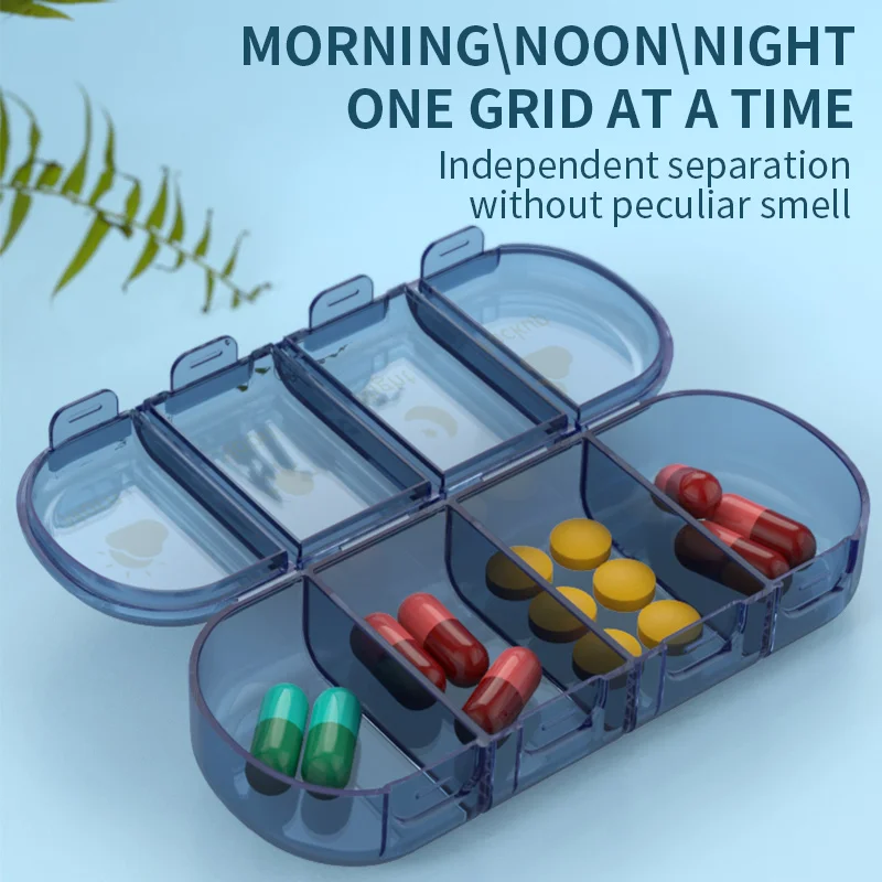 large 28 compartment 4 times stackable small pills box 28 slot 7 days organiser medicinebox 7 days plastic pill boxes 7days