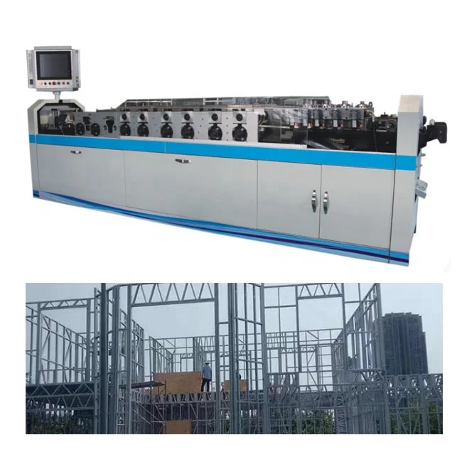 Steel House Frame Machine Metal stud Framing Roll Forming Machine for LGS construction