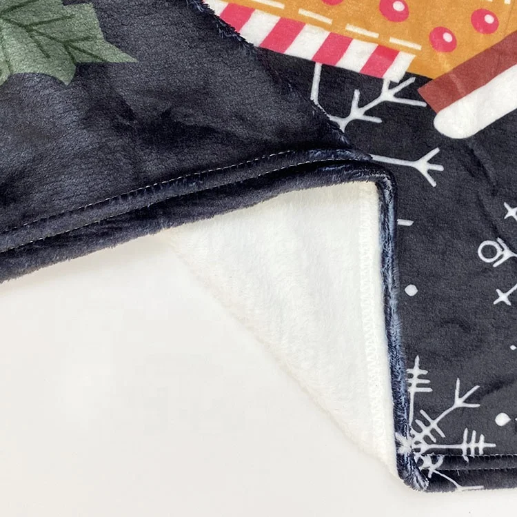 Customized carton design digital printing anime blanket baby blanket printed flannel blanket