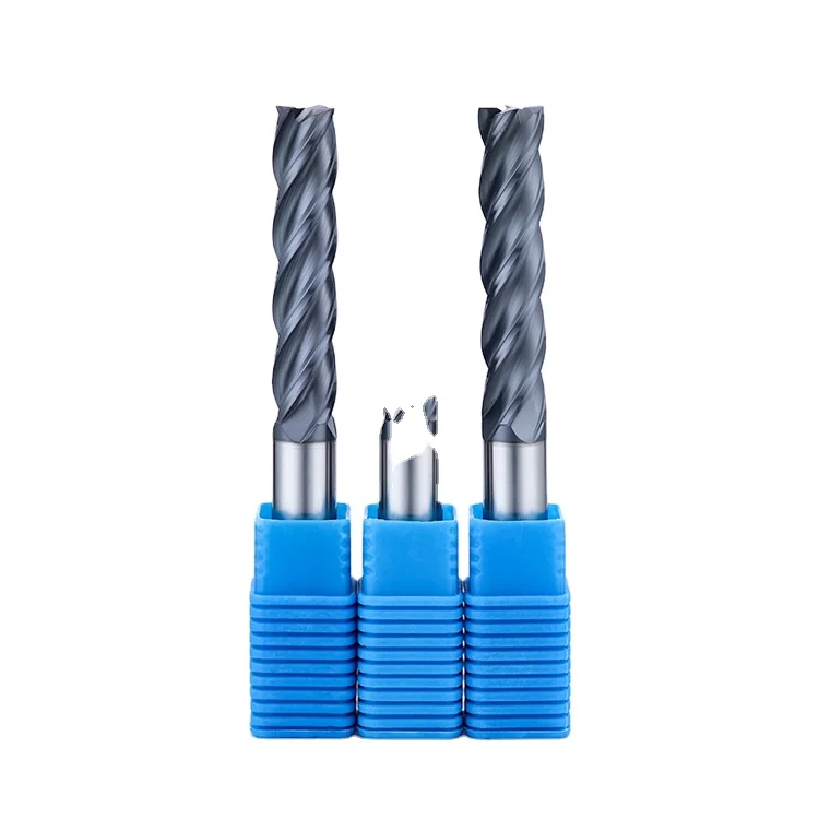 DOHRE High Hardness 4F  Tungsten Carbide End Mill Cutter Milling Cutter for Stainless Steel