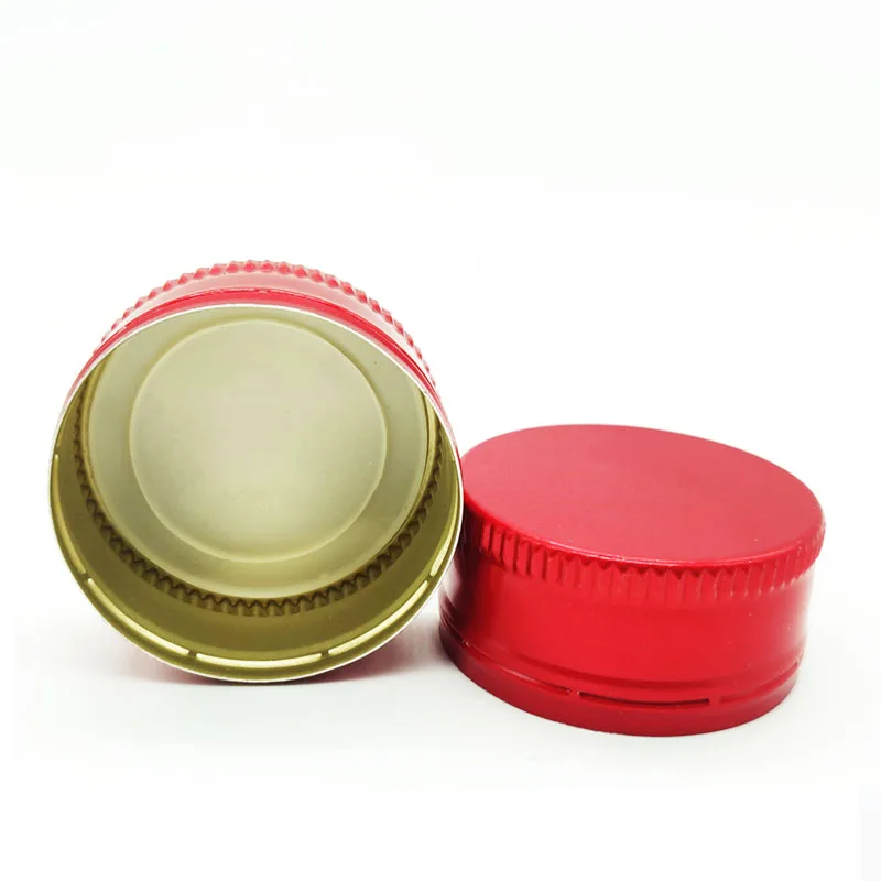 Manufacturers Supply Customized Wine Whisky Bottle Cap 30 mm Closures Ropp Aluminium Screw Cap