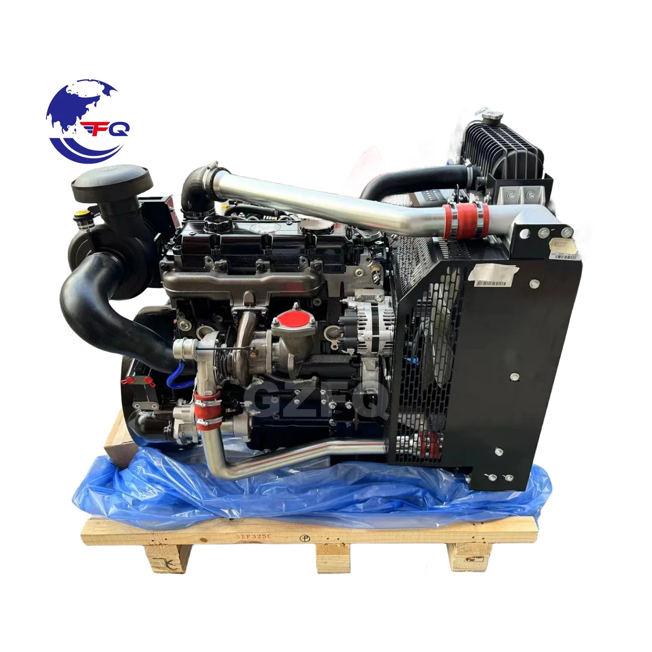Excavator engine Original Perkins 1104C-44TA engine assembly 1104C-44TA engine