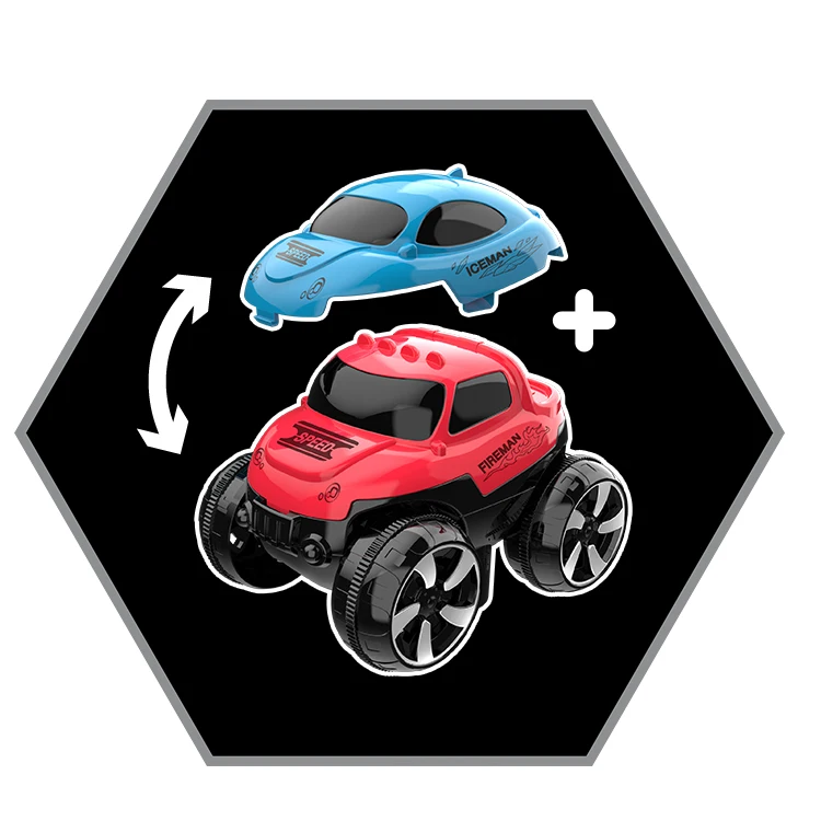 Tempo Toys Amazon Hot Selling Race Glow Toy Car Track With Lights Kids Changeable DIY Racing Rail Track Toy