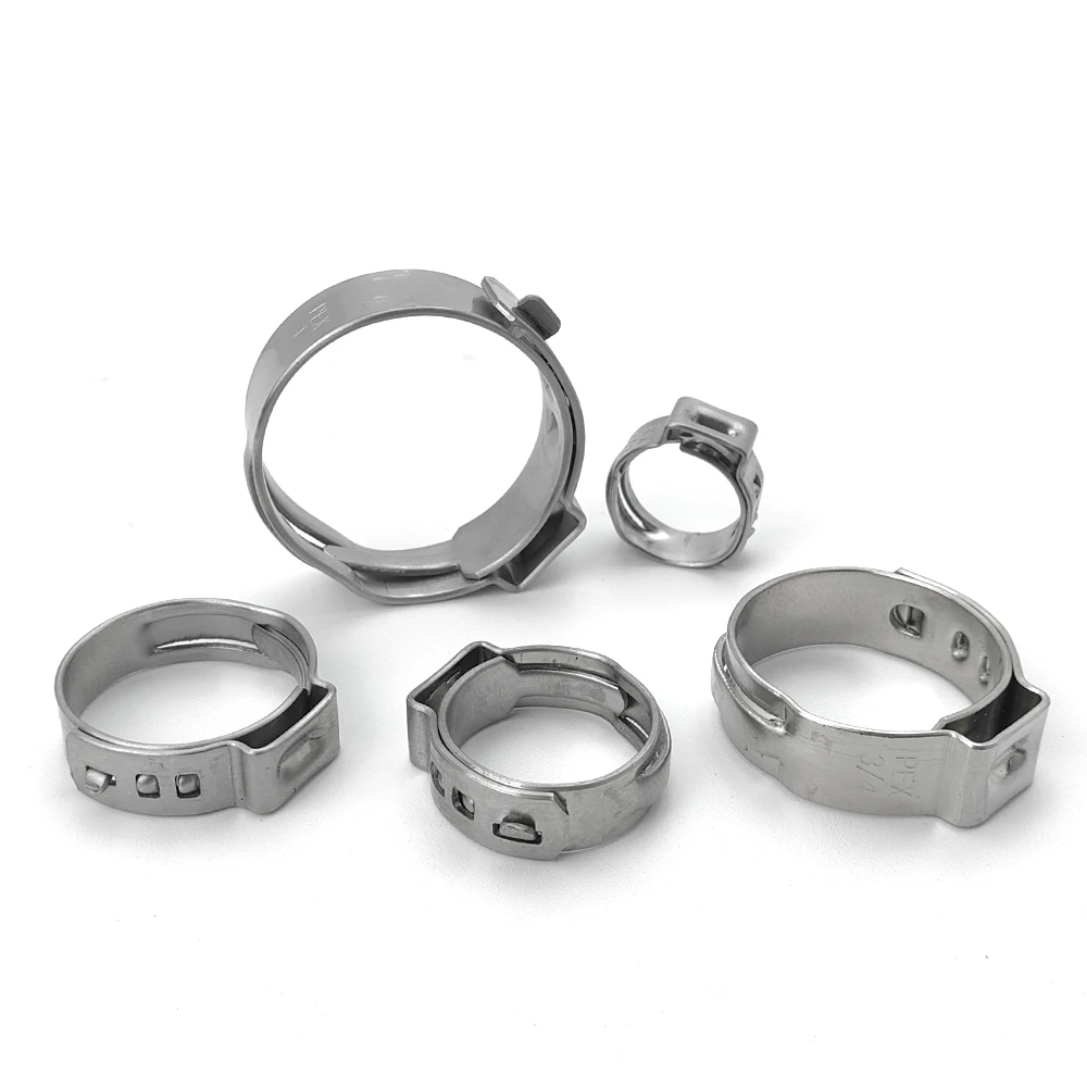 Reliable Crimp Rings PEX Cinch Clamps for PEX Tubing