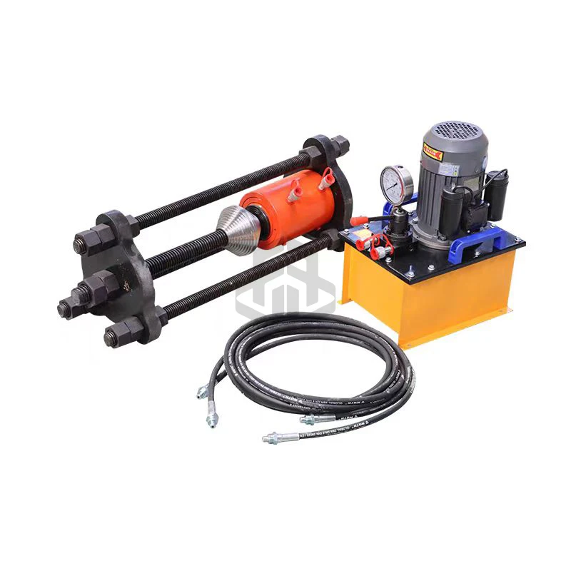 new model hand power master pin chain track link press machines for 100 TON rack pin removal equipment hydraulic pressing