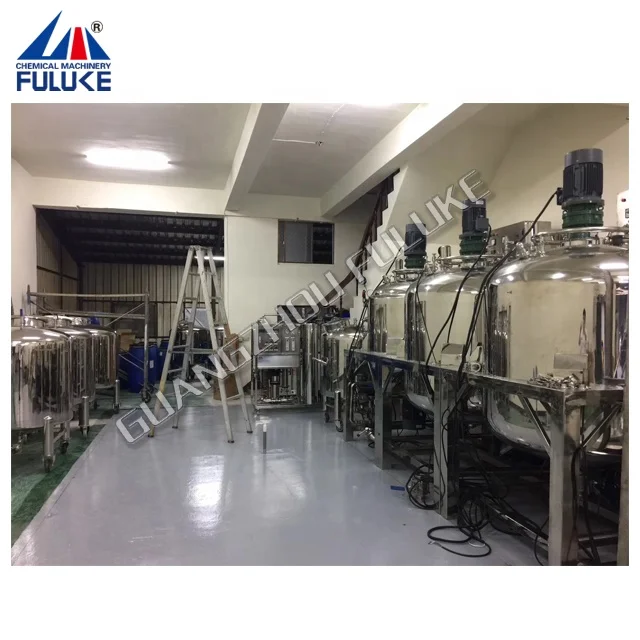 Автоматический Вакуумный эмульгатор промышленный Блендер/пищевой миксер для химических продуктов/Прямая поставка с завода емкость смешивания моющего средства