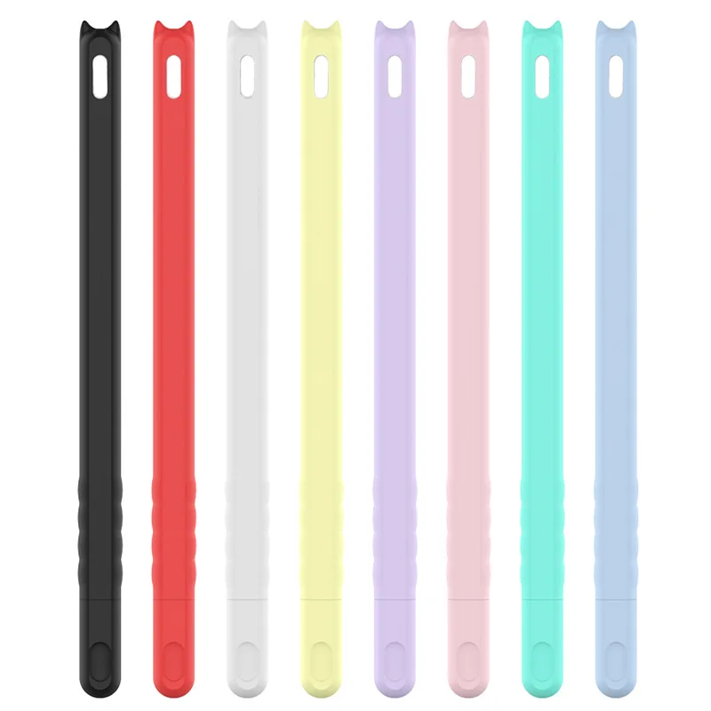 Мягкий силиконовый чехол для Apple Pencil 2 поколения Мультяшные дизайнерские аксессуары планшетов разноцветный