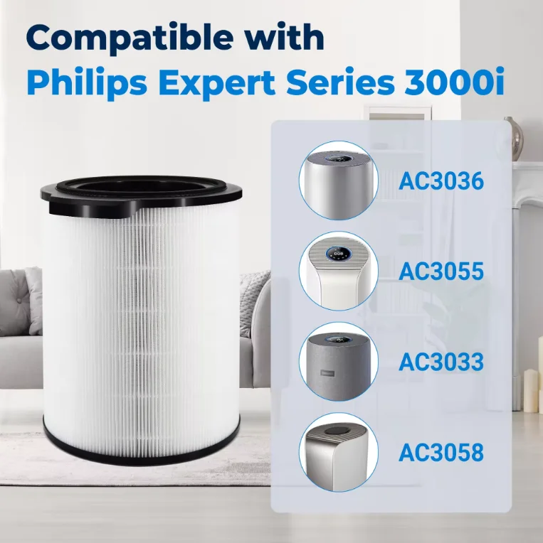 HEPA Compound Filter Replacement FY3430/30 For Philips 3000 Series AC3033/10 AC3036/10 Air Purifier