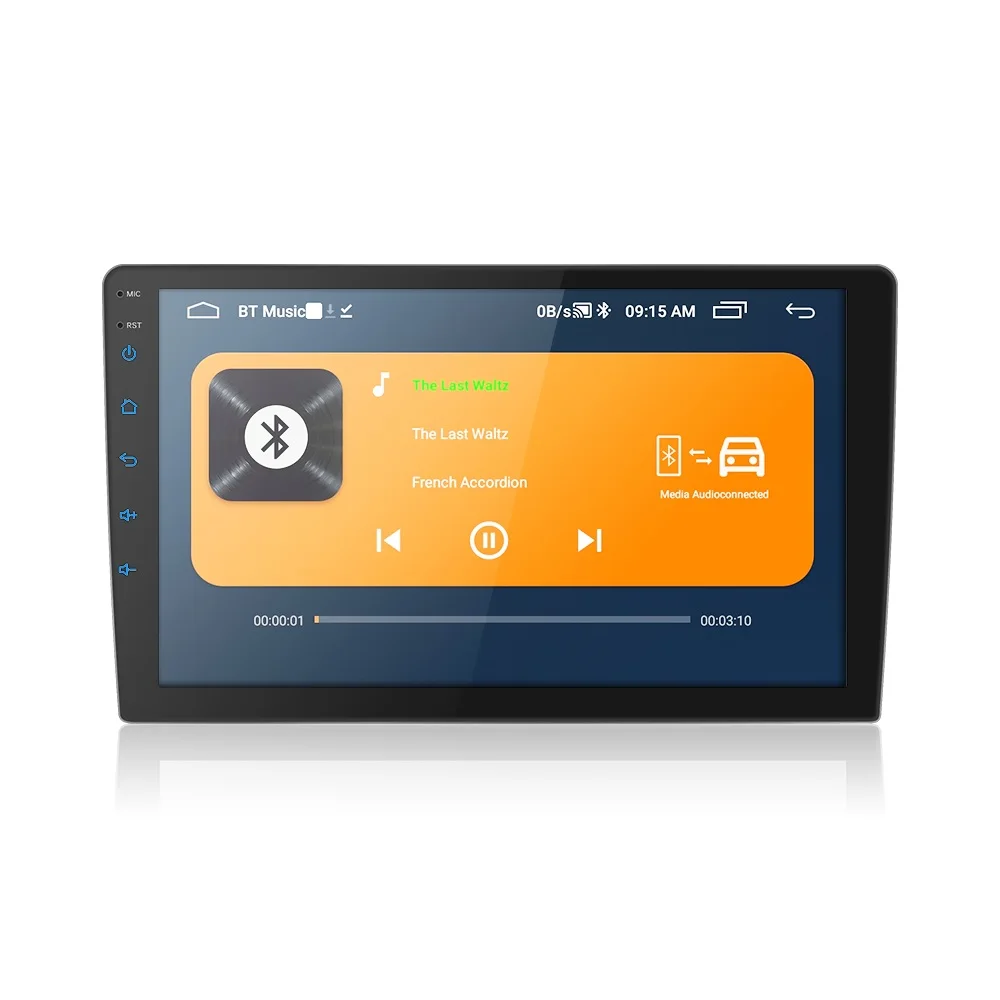 9 inch 2din 2.5D touch screen android 1+16GB with FM WIFI BT Mirror link car stereo GPS Navigation