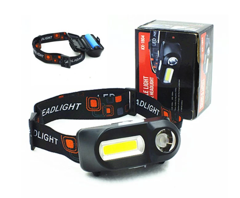 
super bright XPE+COB bulb led lightweight headlamp head torch lamp waterproof headlight 