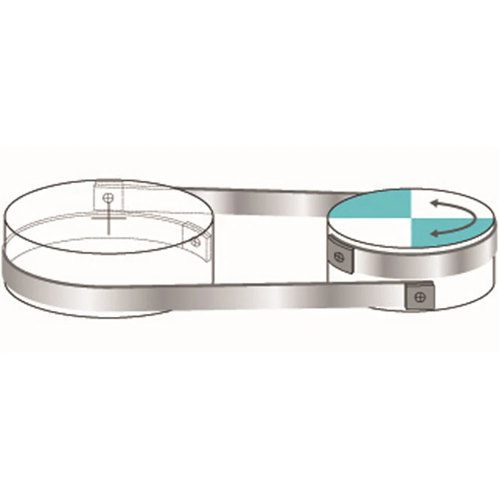 Minimum Elongation Highly Precise Stainless Steel Motorcycle Machine Flat Drive Belts for Robotic Applications