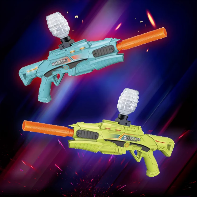 Outdoor toy pistol water beads automatic water bullet toy gun shooting toy water gel bullet gun