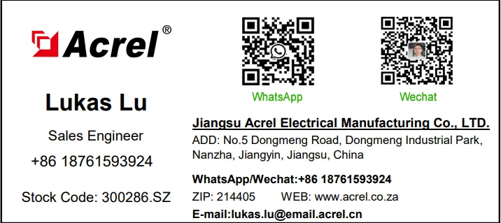 Acrel ADL400/C 100A Rated Current Energy Meter