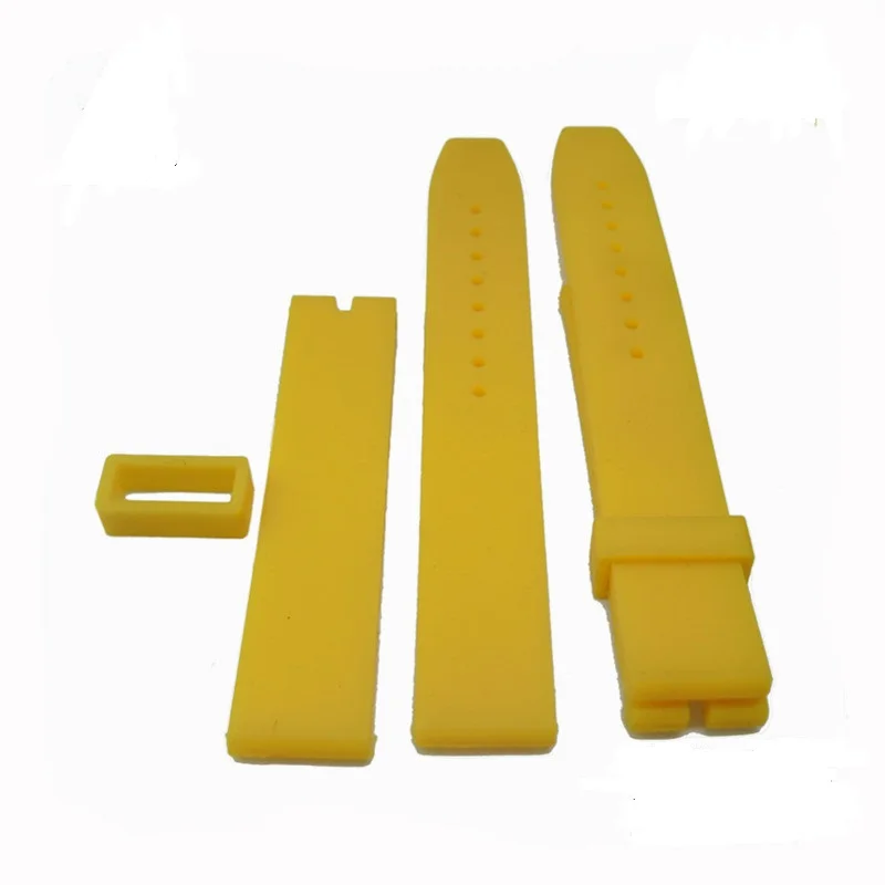24MM Factory Price High Quality  Rubber Silicone Watch Band