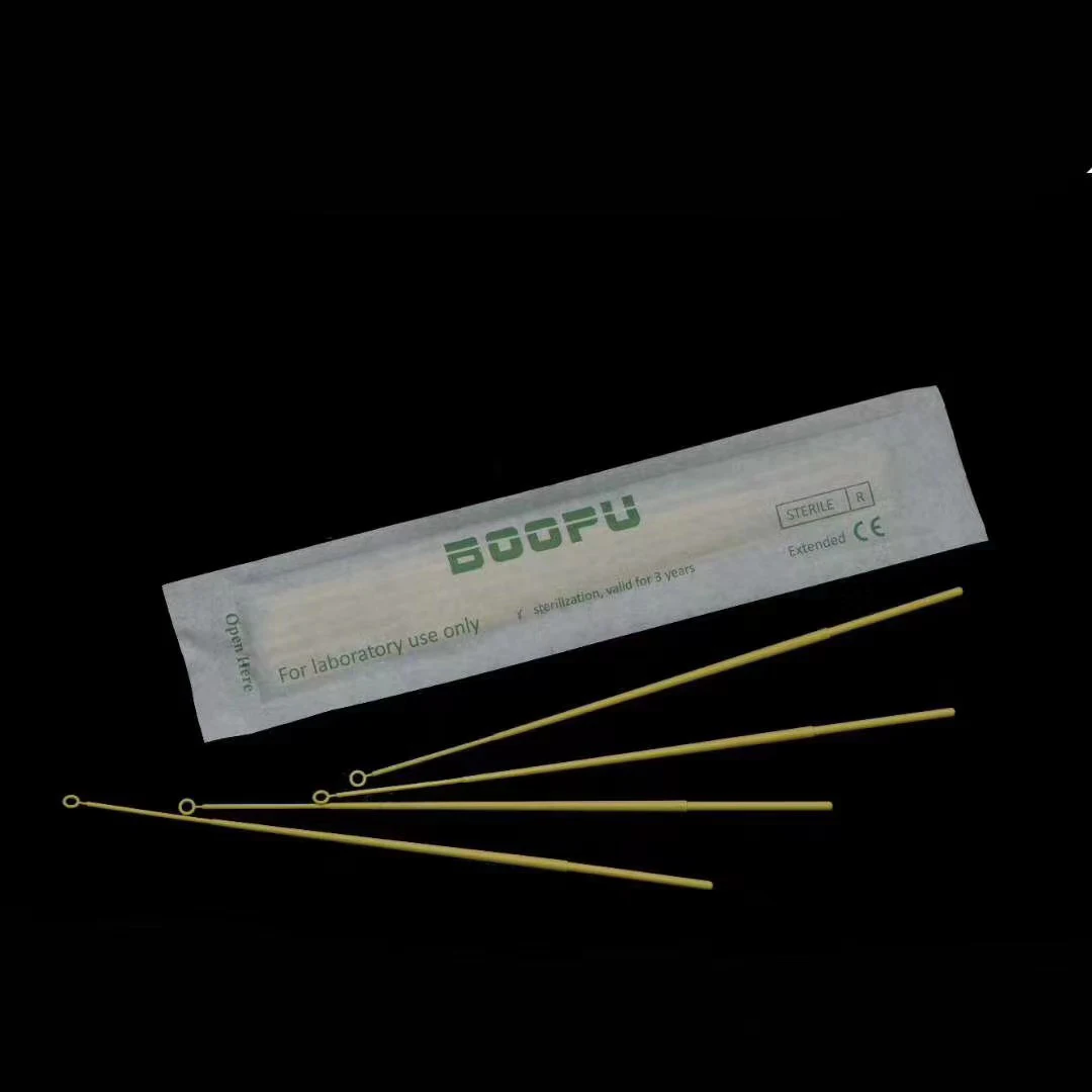 Hot Sale Lab Microbiology Inoculum 10ul 20ul Medical Plastic Disposable Bacteria Inoculation Loop And Needle Supplier