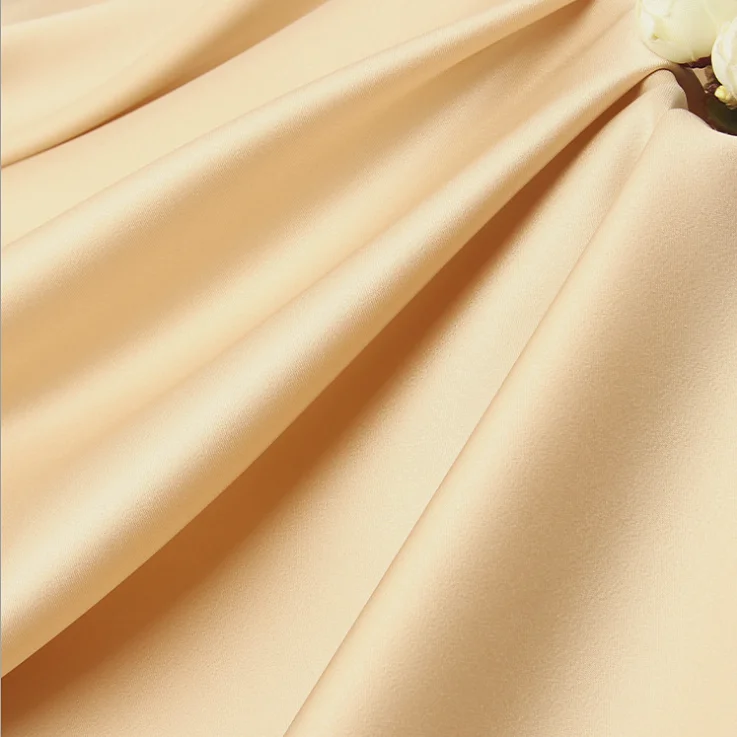 glamorous dull stretch moss crepe with good fall for dress