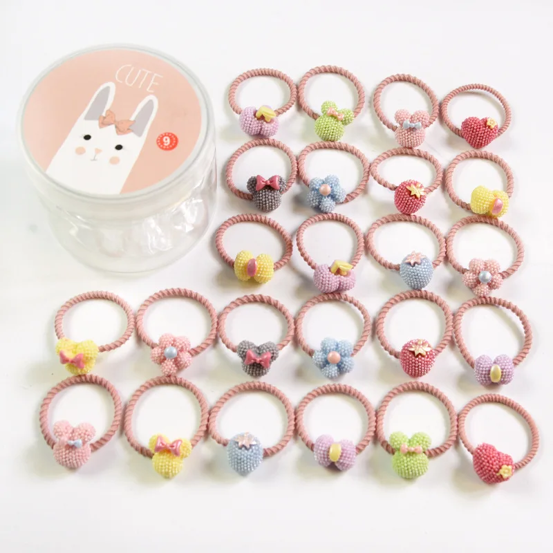 2021 горячая Распродажа, Детские аксессуары для волос, резинка для волос с рисунком головы, Веревка для детей