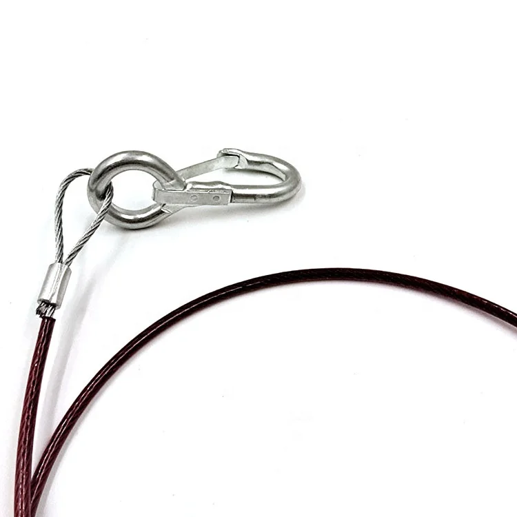 Steel String Light Suspension Hanging Kit Safety Wire Rope Sling