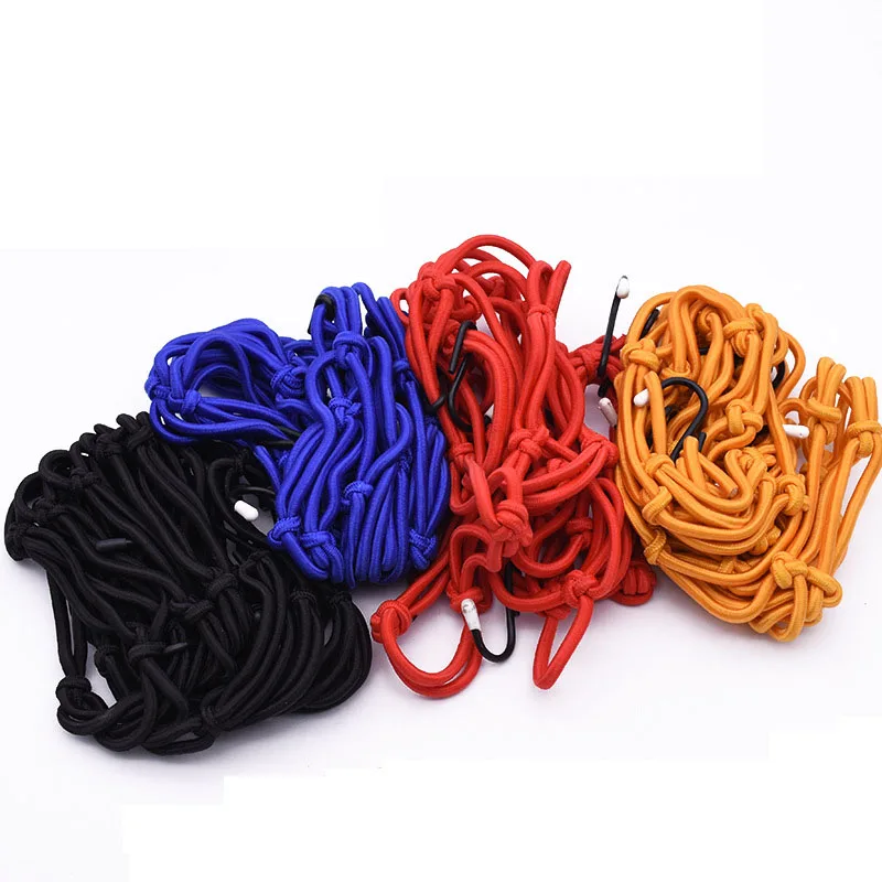 Motorcycle fuel tank net helmet net rope luggage net electric car net bags rope fixed network luggage strap