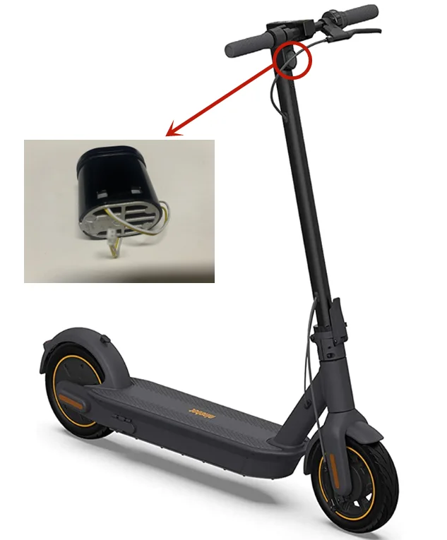 Original Headlights for NINEBOT MAX G30 Electric Scooter head light lamp Front LED Light Parts