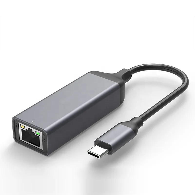 
2020 Aluminum Alloy 1000M USB C Ethernet Adapter Compatible with MacBook Pro Air 