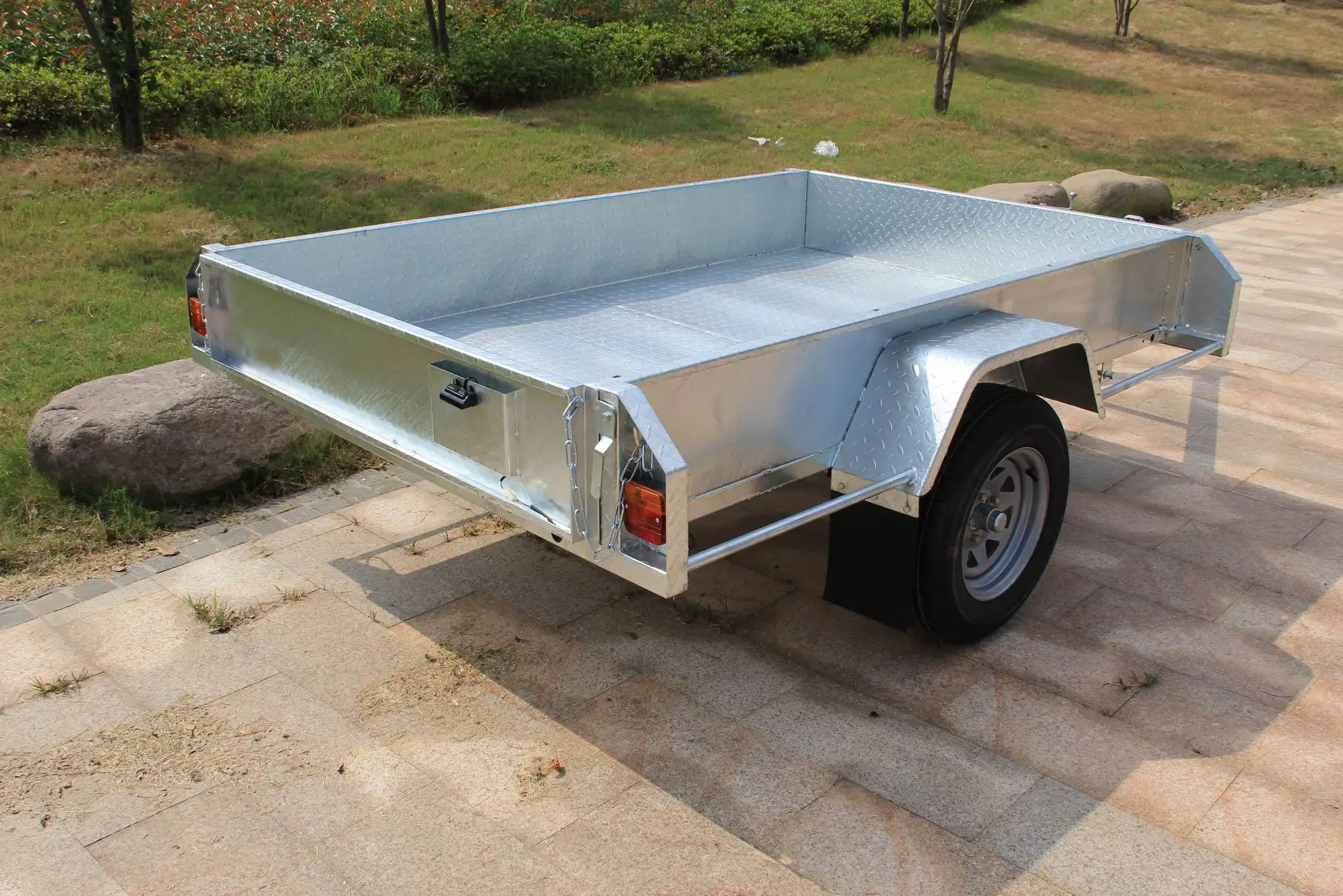 6x4 7x4 7x5 8x5 10x5 10x6 Australia standard fully welded foldingtrailer
