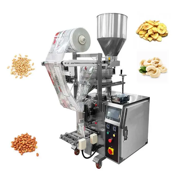 Automatic Mixed Nuts Snack Coffee Beans Sesame Seeds Pasta Granule Food Packing Machine