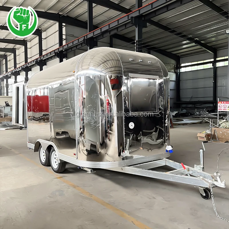 pasta food carts and food trailers fully equipped tapioca food cart