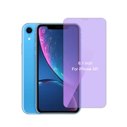 Phone Protective Film 2.5d Premium Ultrathin Anti Blue Light Tempered Glass Screen Protector Film For iPhone X XR XS XS Max