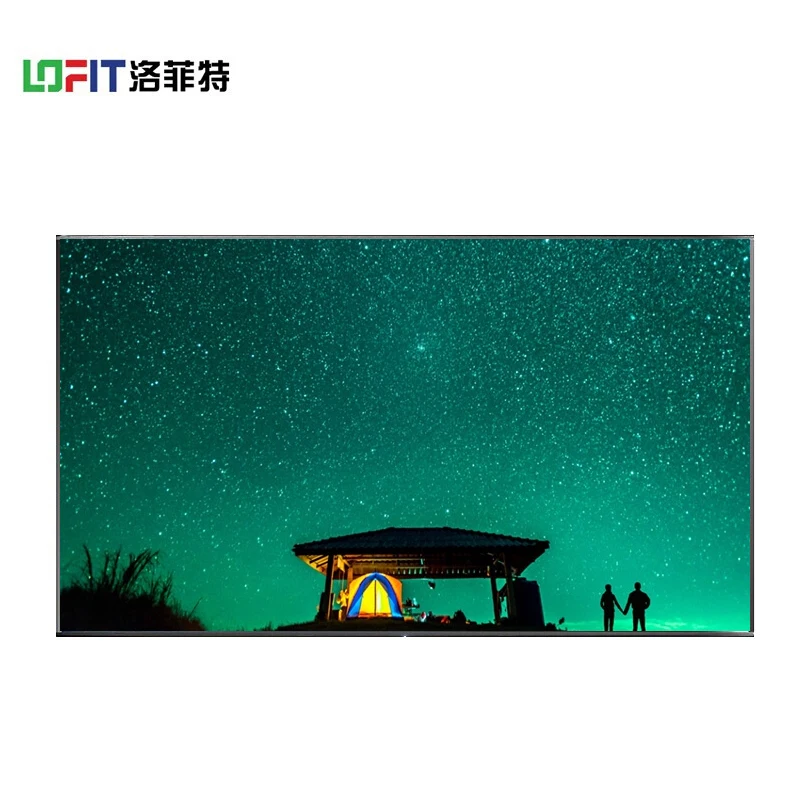 Заводской телевизор 85 дюймов Smart 2K/4k Ultra HD Android Светодиодная панель с радиочастотным интерфейсом 100 дюймов samsung TV